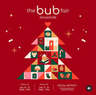 Celebrate Christmas with us @ THE BUB FAIR Holiday Edition