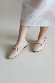 Riley Buckled Loafers (Hazelnut) - Our Daily Avenue