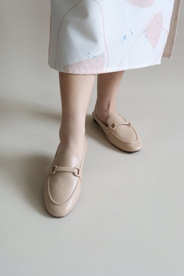 Riley Buckled Loafers (Hazelnut) - Our Daily Avenue