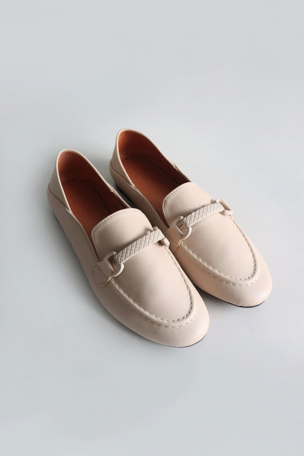 Riley Buckled Loafers (Hazelnut) - Our Daily Avenue